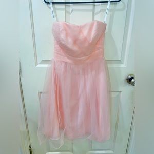 David’s bridal pink formal dress